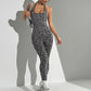 High-Waisted Leopard Print Yoga Pants - Slimming & Hip-Lifting, Non-Shifting Pattern, Soft Nylon Fabric for Gym Training
