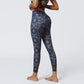 Printed Yoga Leggings with Long-Lasting Prints & Muscle Compression