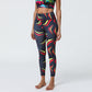Diverse Prints High Support Muscle Compression Printed Yoga Leggings for Gym & Outdoor