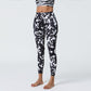 High-Waisted Printing Yoga Pants with Long-Lasting Prints & Four-Way Stretch