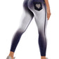 Denim-Like Yoga Leggings with Pocket - Slimming Full-Length Leggings for Women, Elastic Comfort & Versatile Outer Wear