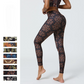 Printed Yoga Leggings with Long-Lasting Prints & Muscle Compression