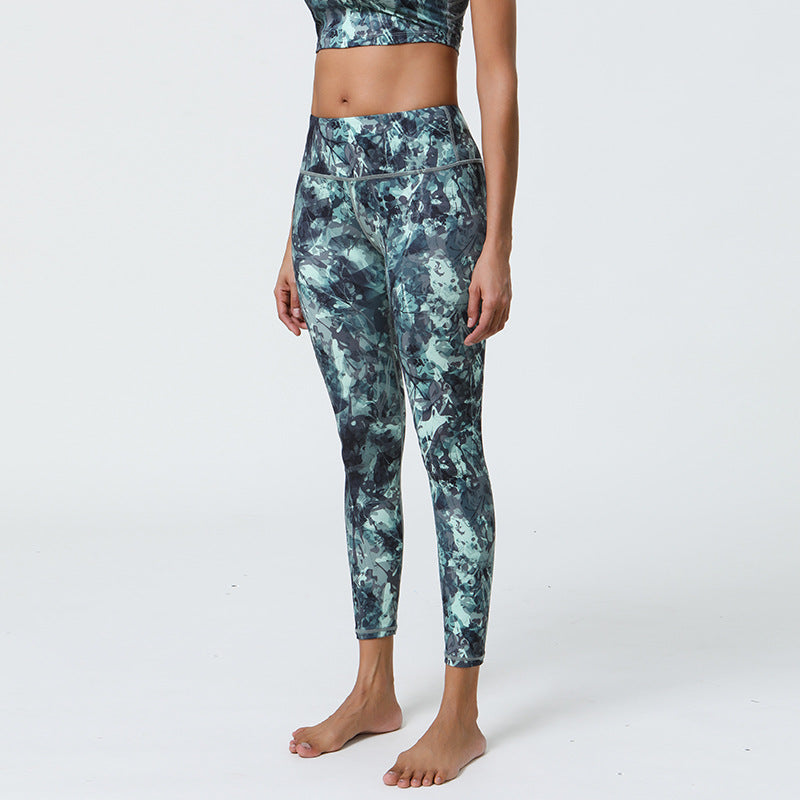 Diverse Prints Yoga Pants with Long-Lasting Color & High Support for Gym