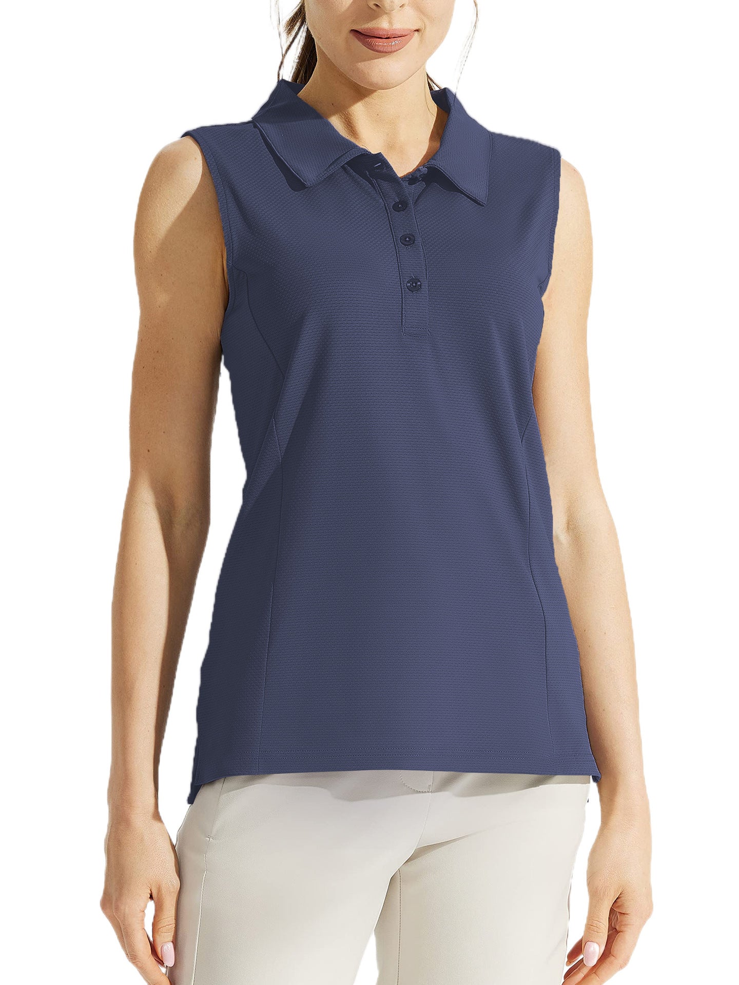 New Golf Jackets Women's Tennis Uniforms Sleeveless Tops Fashion POLO Shirts Women's Sports Tops Breathable and Quick Dry