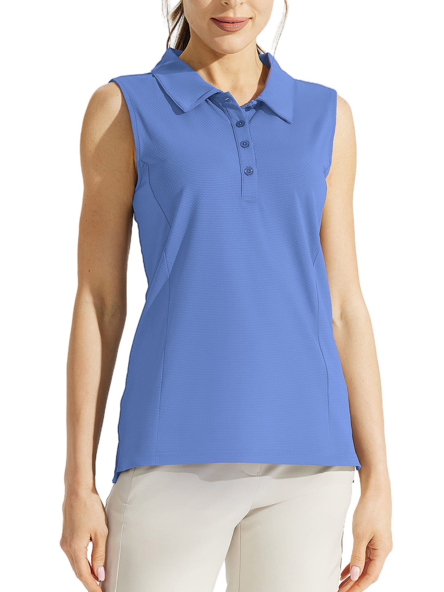 New Golf Jackets Women's Tennis Uniforms Sleeveless Tops Fashion POLO Shirts Women's Sports Tops Breathable and Quick Dry