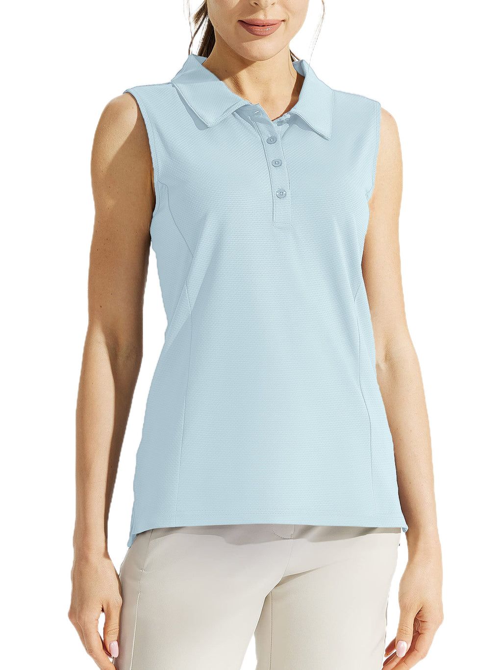 New Golf Jackets Women's Tennis Uniforms Sleeveless Tops Fashion POLO Shirts Women's Sports Tops Breathable and Quick Dry