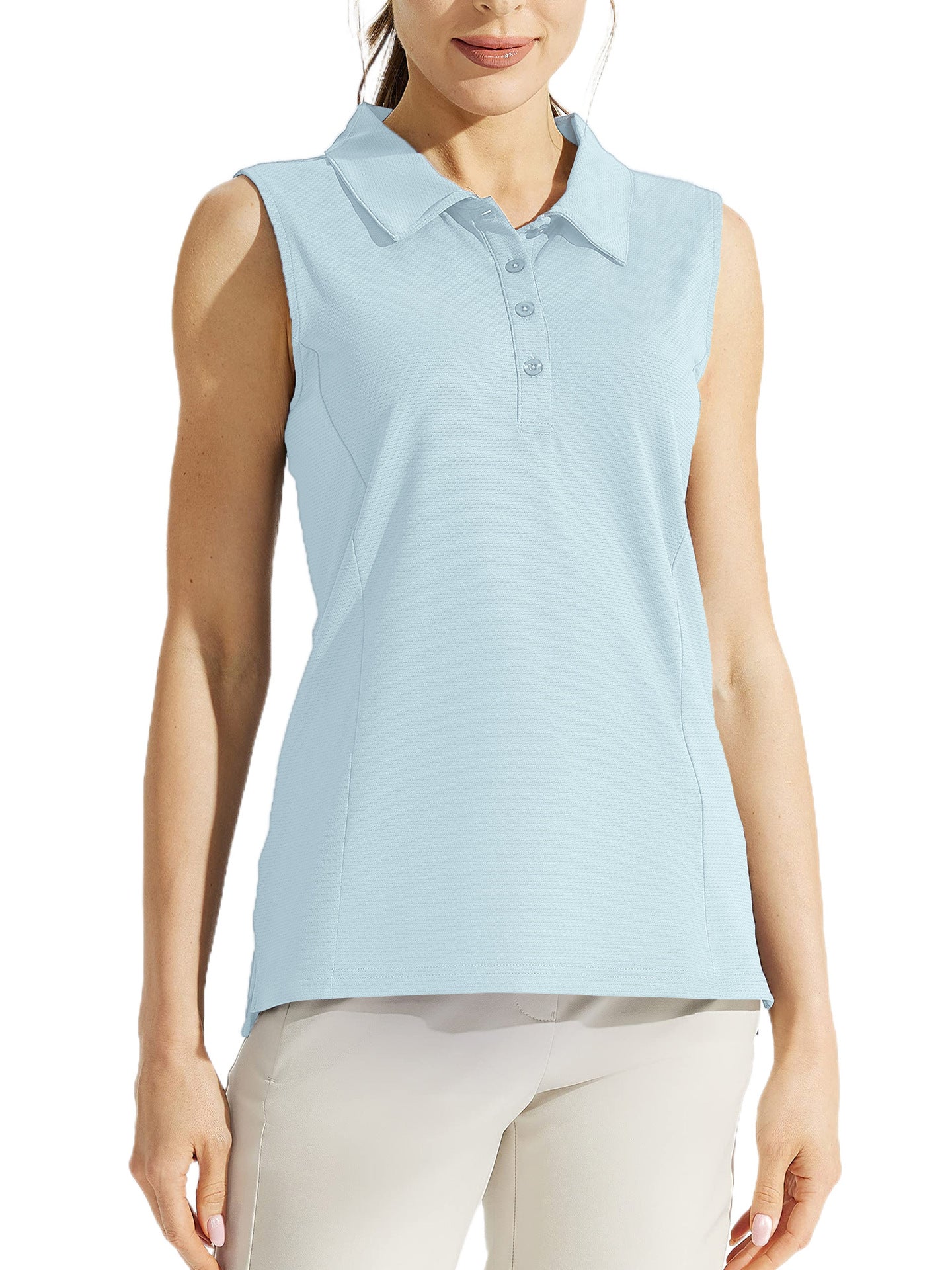 New Golf Jackets Women's Tennis Uniforms Sleeveless Tops Fashion POLO Shirts Women's Sports Tops Breathable and Quick Dry